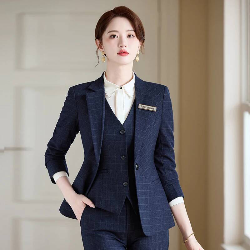 Formal Winter Wear Women Jacket - Tecido de alta qualidade outono inverno