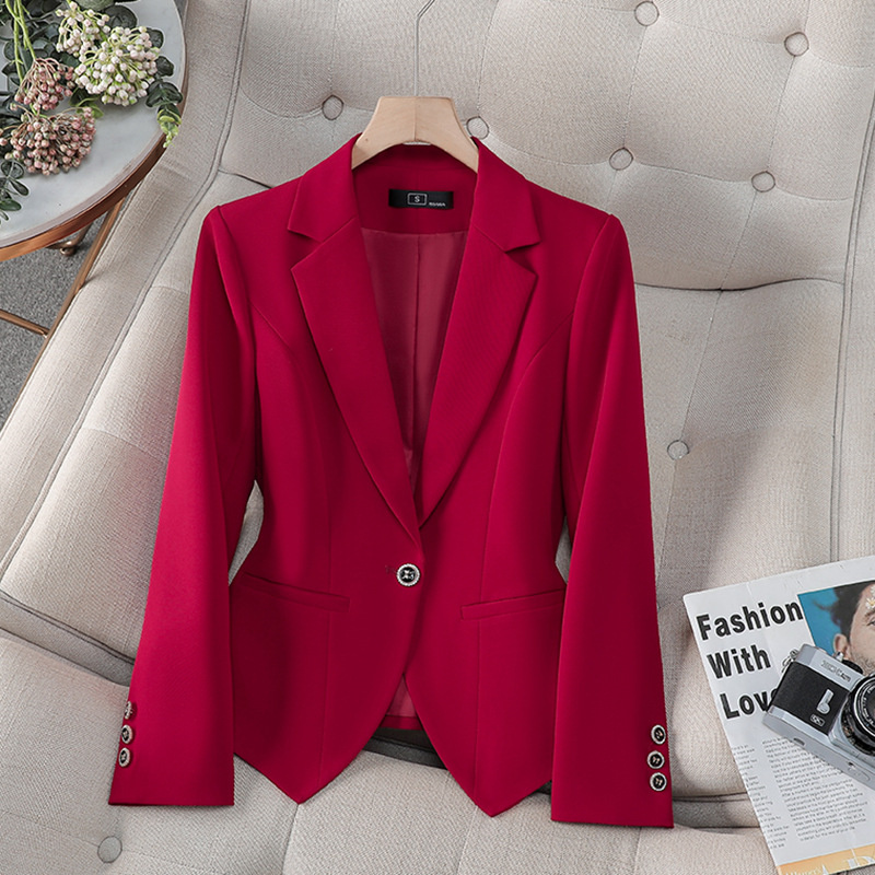 Formal Winter Wear Women Jacket - Novo Blazer Feminino Formal da Moda,