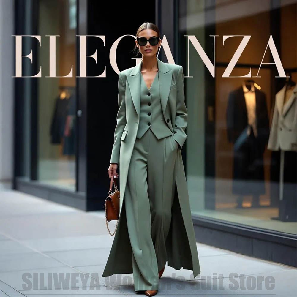Women Formal Wear For Party - Conjunto de Terno Feminino Elegante de