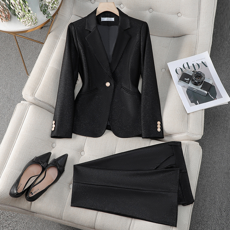 Formal Winter Wear Women Jacket - Conjunto Feminino de Blazer e Calça