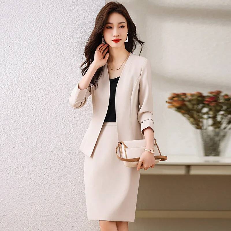 Formal Winter Wear Women Jacket - Ternos formais femininos de negócios com