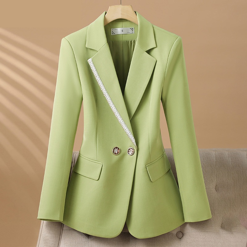 Formal Winter Wear Women Jacket - Blazer Feminino Elegante de Manga Longa
