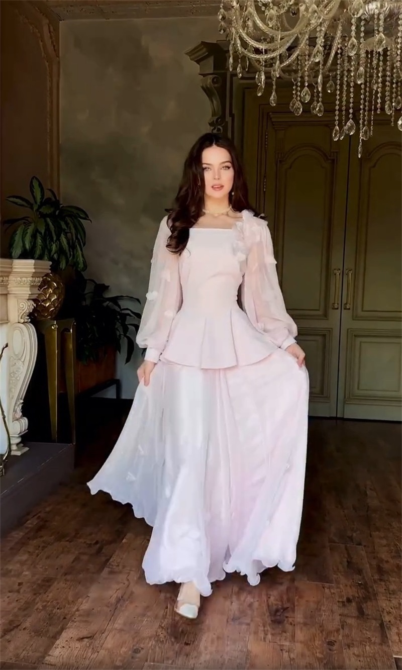 Women'S Formal Wear Wedding Guest - Arábia feminino terno saia conjunto 2
