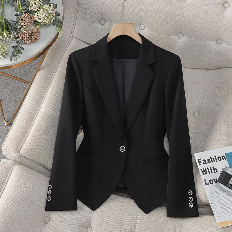 Novo Blazer Feminino Formal da - Formal Winter Wear Women Jacket avaliação e preço