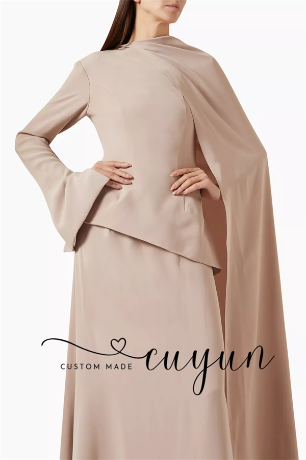 Cuyun personalizado cáqui mode - Women'S Formal Wear Wedding Guest avaliação e preço