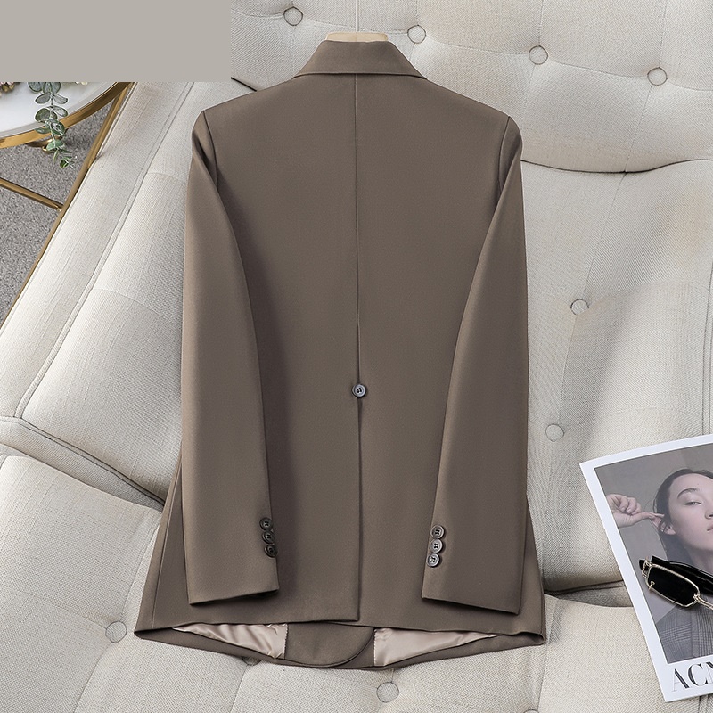 Blazer trespassado feminino, b - Formal Winter Wear Women Jacket avaliação e preço