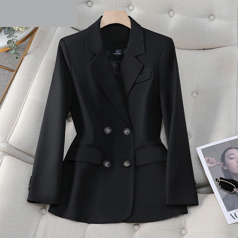 Blazer trespassado feminino, b - Formal Winter Wear Women Jacket avaliação e preço
