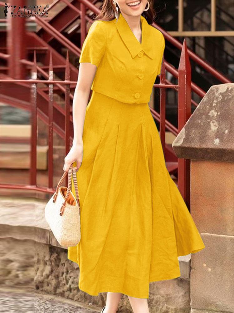 Zanzea conjuntos de duas peças - Vintage Women'S Formal Wear avaliação e preço