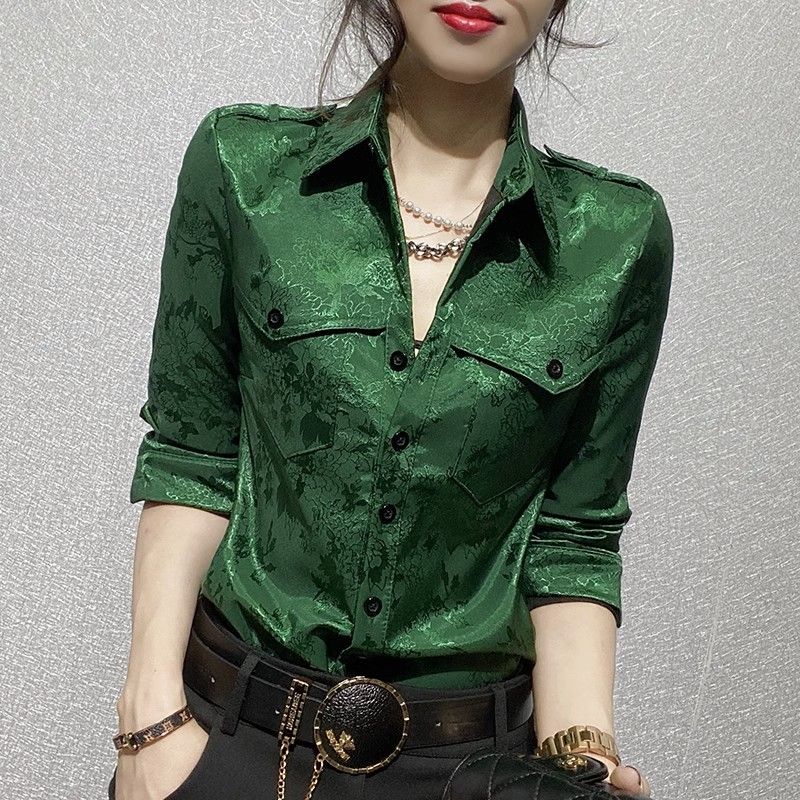 Blusa completa de manga compri - Women'S Office Formal Wear For Ladies avaliação e preço