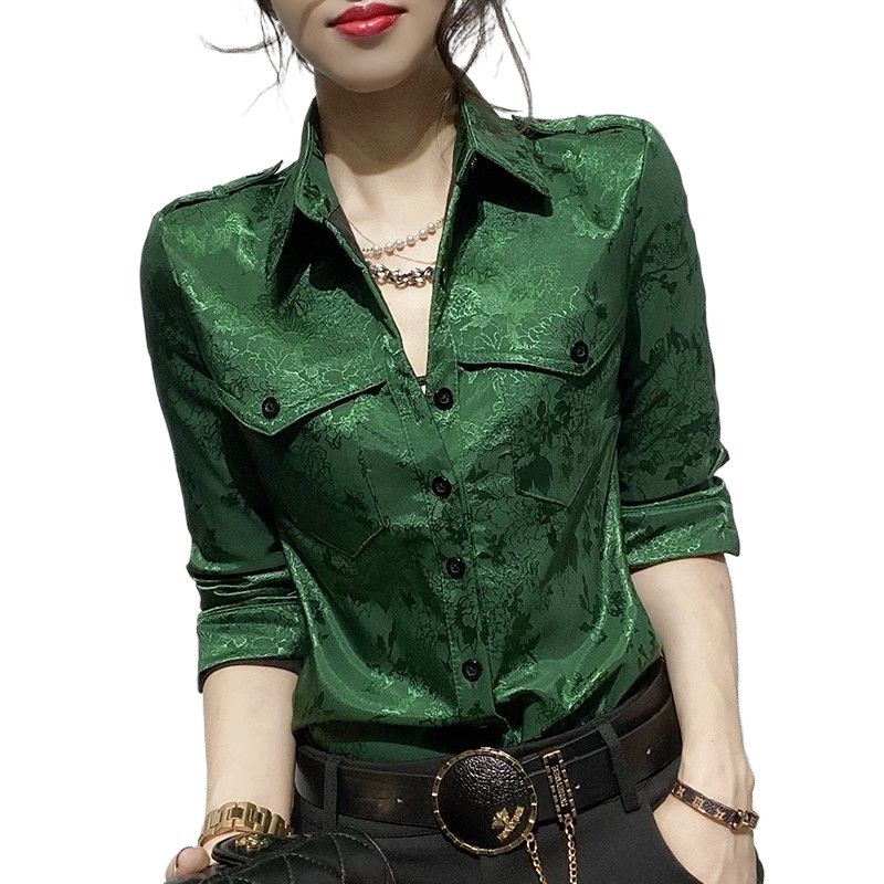 Blusa completa de manga compri - Women'S Office Formal Wear For Ladies avaliação e preço
