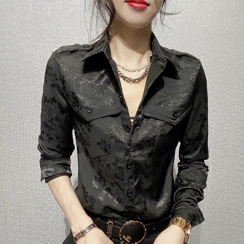 Blusa completa de manga compri - Women'S Office Formal Wear For Ladies avaliação e preço
