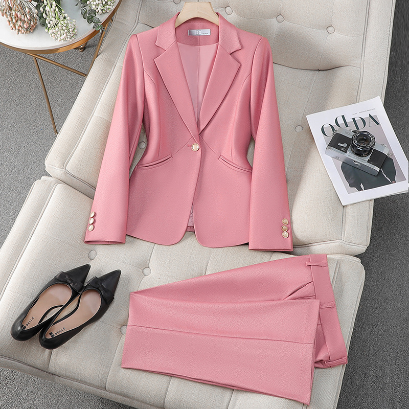Conjunto Feminino de Blazer e  - Formal Winter Wear Women Jacket avaliação e preço