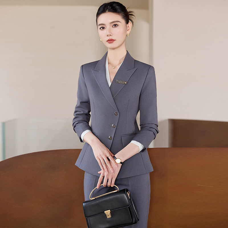 Ternos formais de tecido de al - Formal Winter Wear Women Jacket avaliação e preço