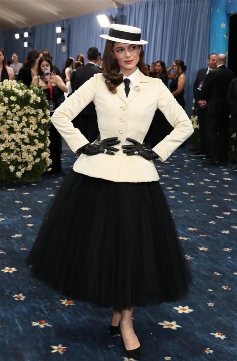 Branco feminino ternos de escr - Women Formal Wear Black And White avaliação e preço