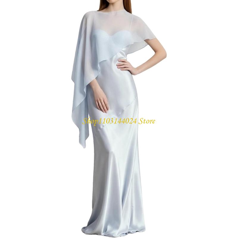N5KE Envoltório xale fluido pa - Women'S Formal Wear Wedding Guest avaliação e preço
