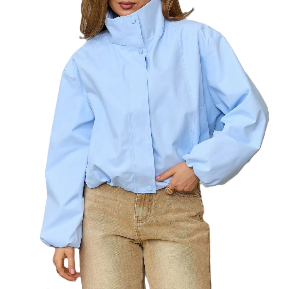 Jaqueta Casual Feminina com Go - Formal Winter Wear Women Jacket avaliação e preço