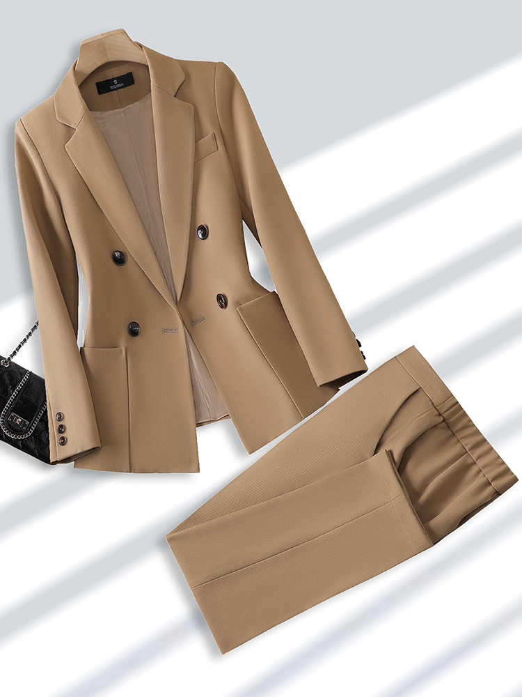 Blazer e calças para mulheres, - Women'S Office Formal Wear For Ladies avaliação e preço