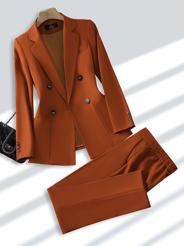 Blazer e calças para mulheres, - Women'S Office Formal Wear For Ladies avaliação e preço