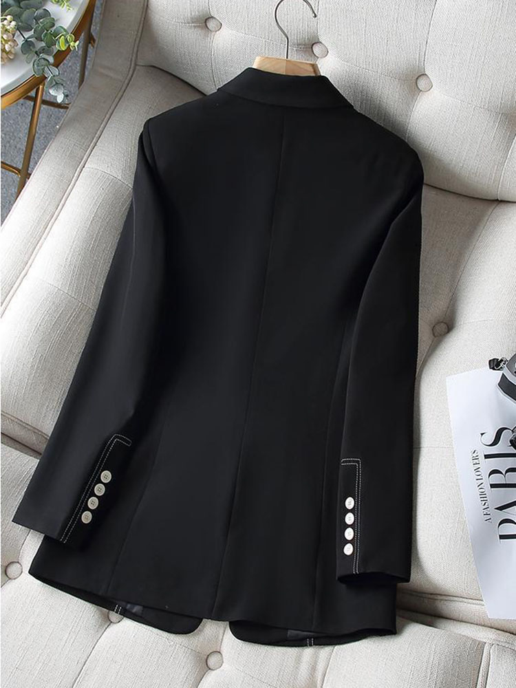 Novo Blazer Formal Feminino da - Formal Winter Wear Women Jacket avaliação e preço