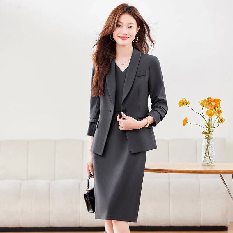 Ternos de negócios femininos d - Women'S Office Formal Wear For Ladies avaliação e preço