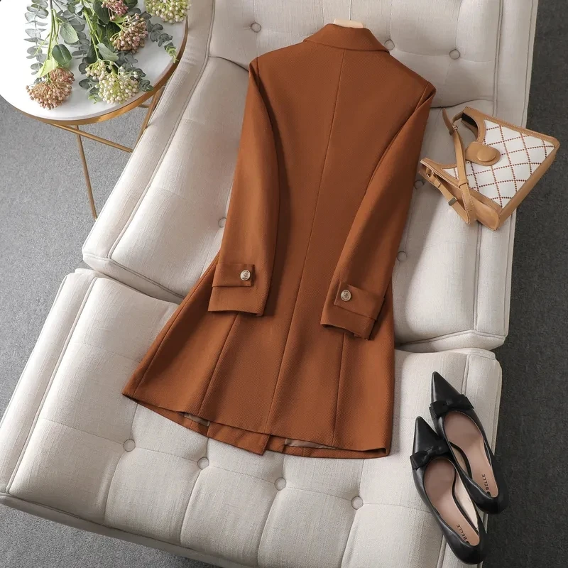 Outono inverno jaqueta feminin - Formal Winter Wear Women Jacket avaliação e preço