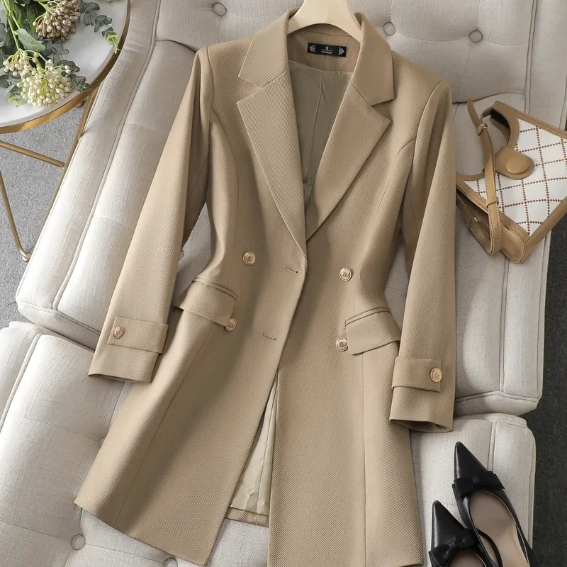 Outono inverno jaqueta feminin - Formal Winter Wear Women Jacket avaliação e preço