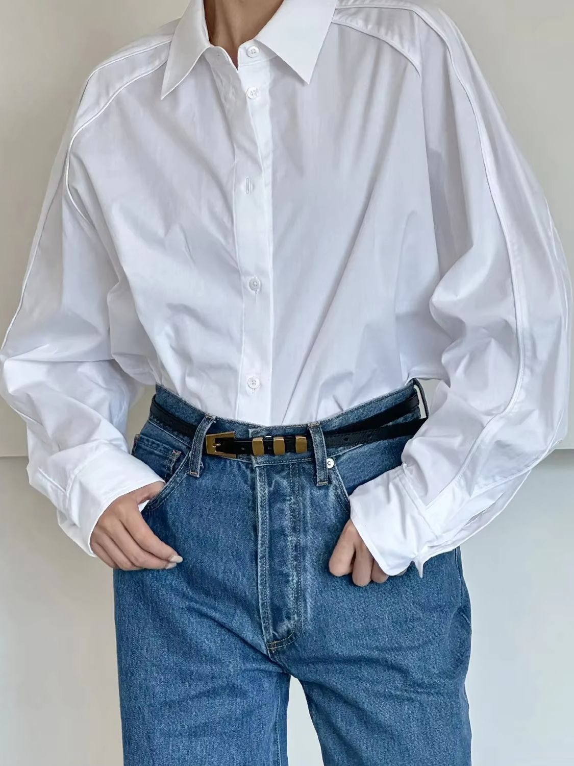 Cinto fino de couro para mulhe - Women Formal Wear With Jeans avaliação e preço